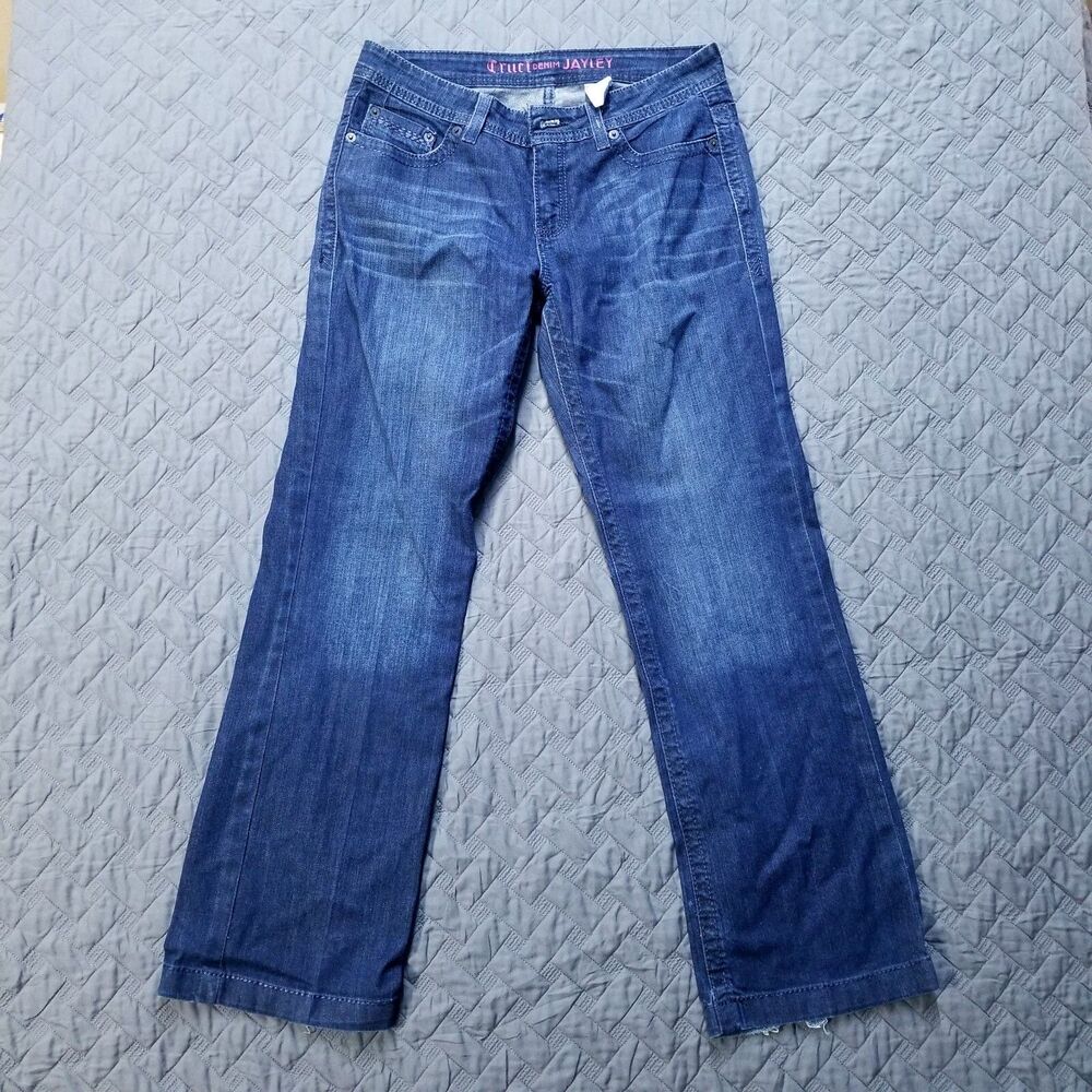 Cruel Denim‎ Jeans Womens 30/9 R Blue Jayley Straight Dark Wash American Denim